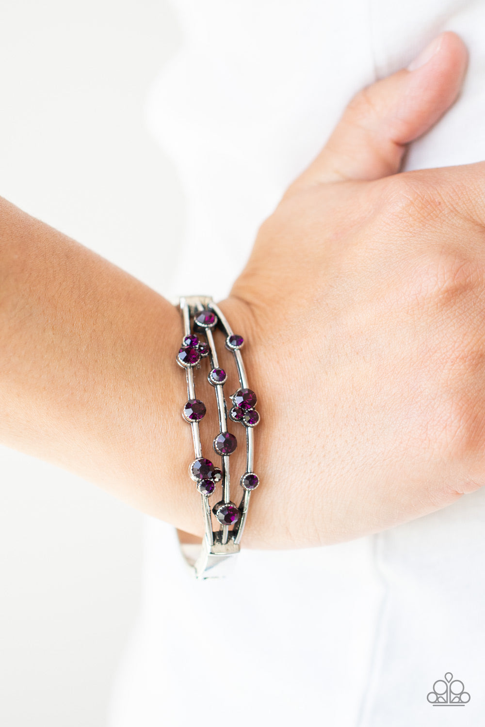 Paparazzi Bracelets - Cosmic Candescence - Purple