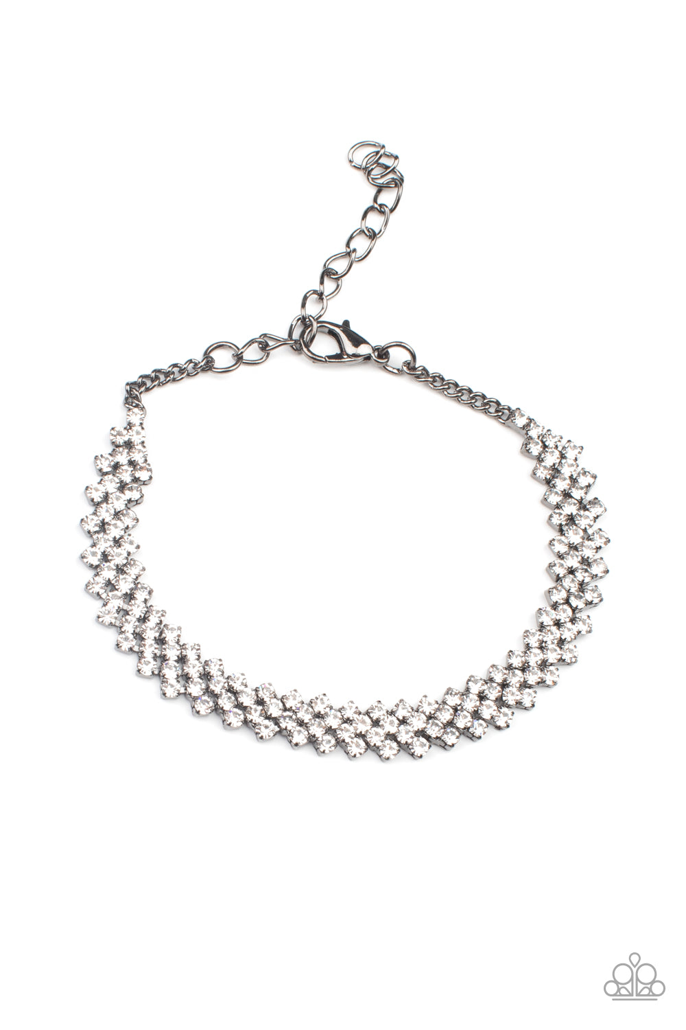 Paparazzi Bracelets - Chicly Candescent - Black