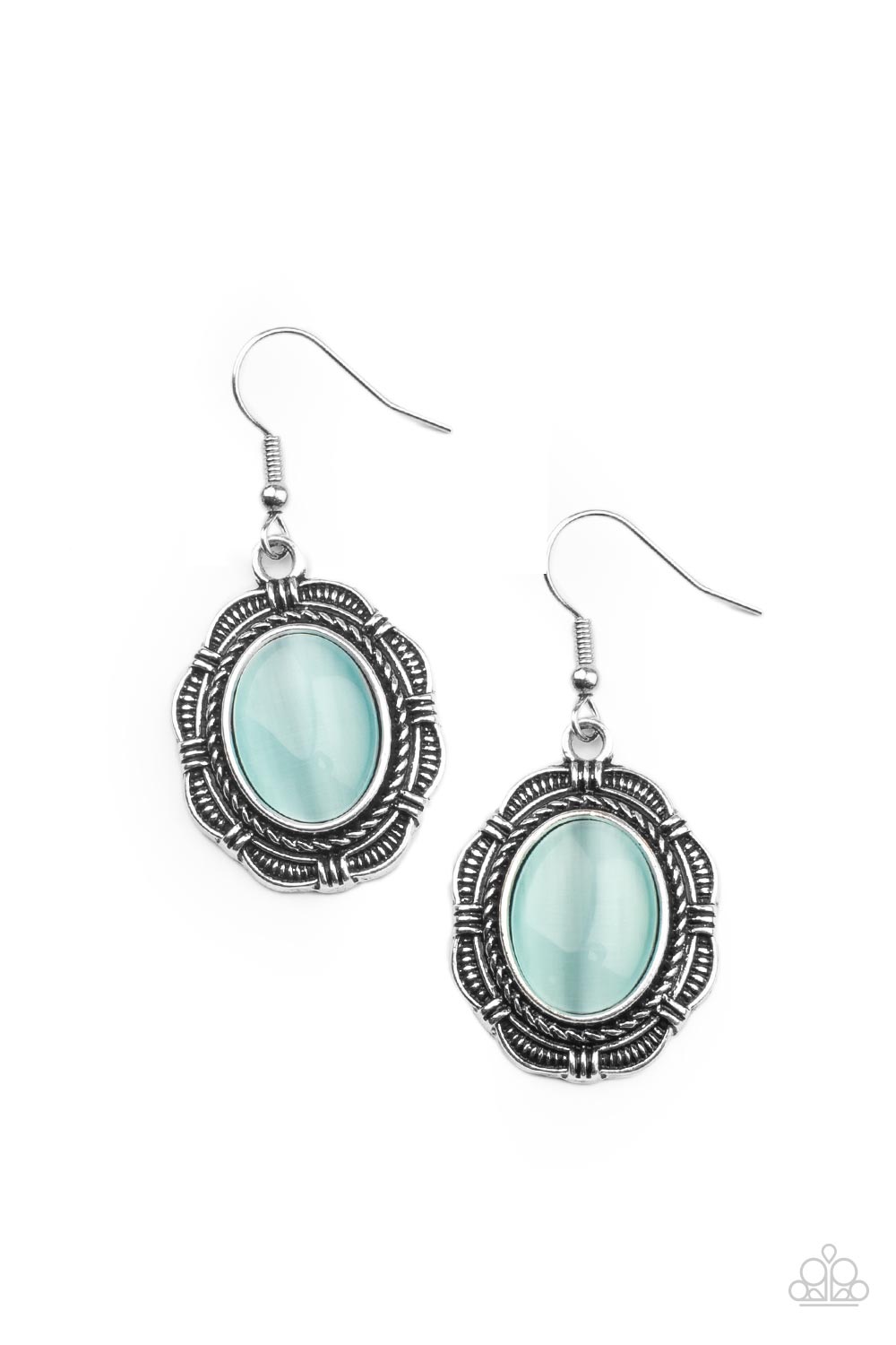 Paparazzi Earrings - Garden Party Perfection - Blue