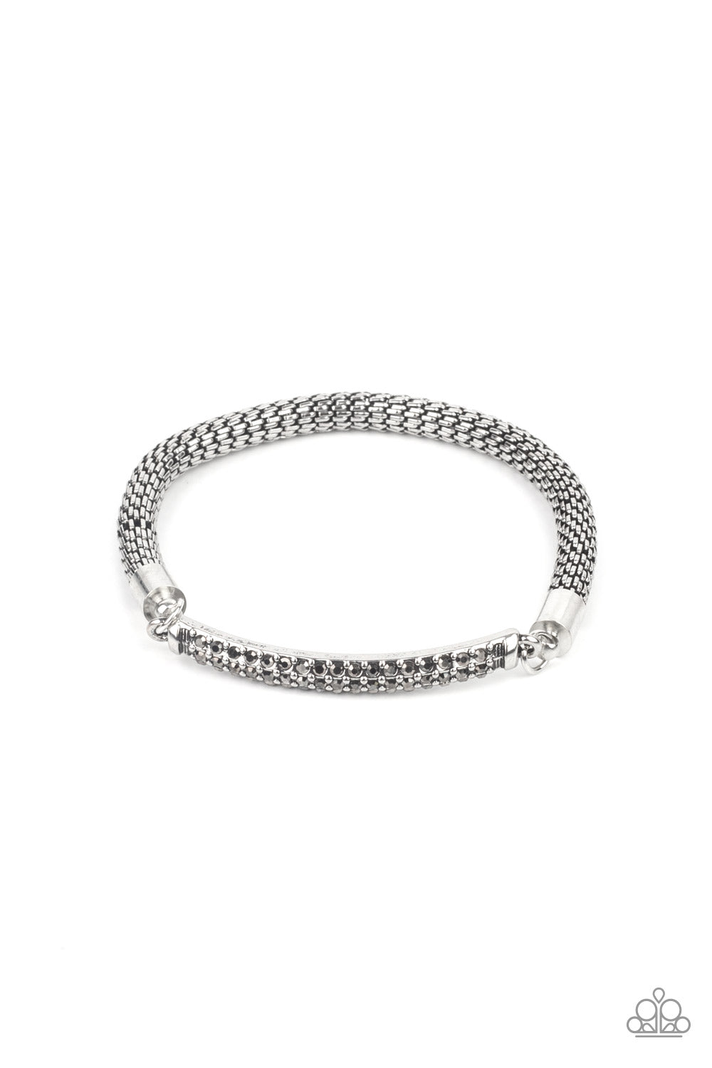 Paparazzi Bracelets - Fearlessly Unfiltered - Silver