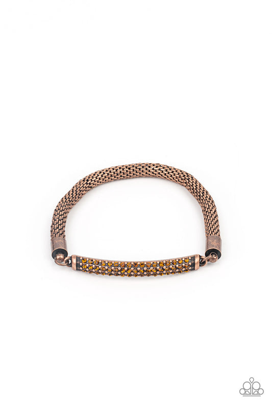 Paparazzi Bracelets - Fearlessly Unfiltered - Copper