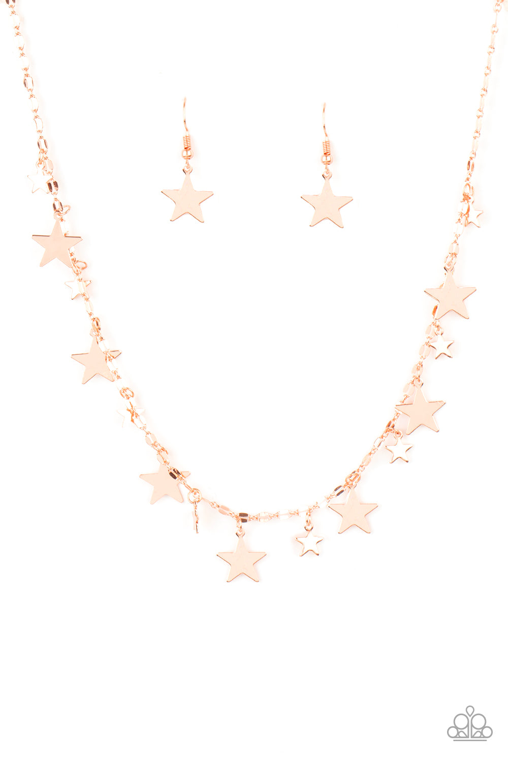 Paparazzi Necklaces - Starry Shindig - Copper