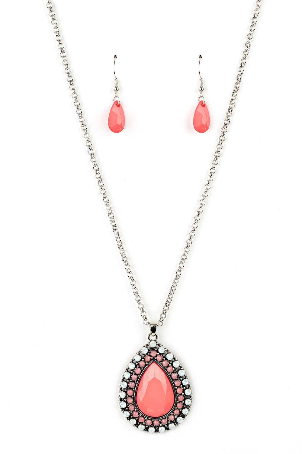 Paparazzi Necklace - Droplet Like It's Hot - Multi