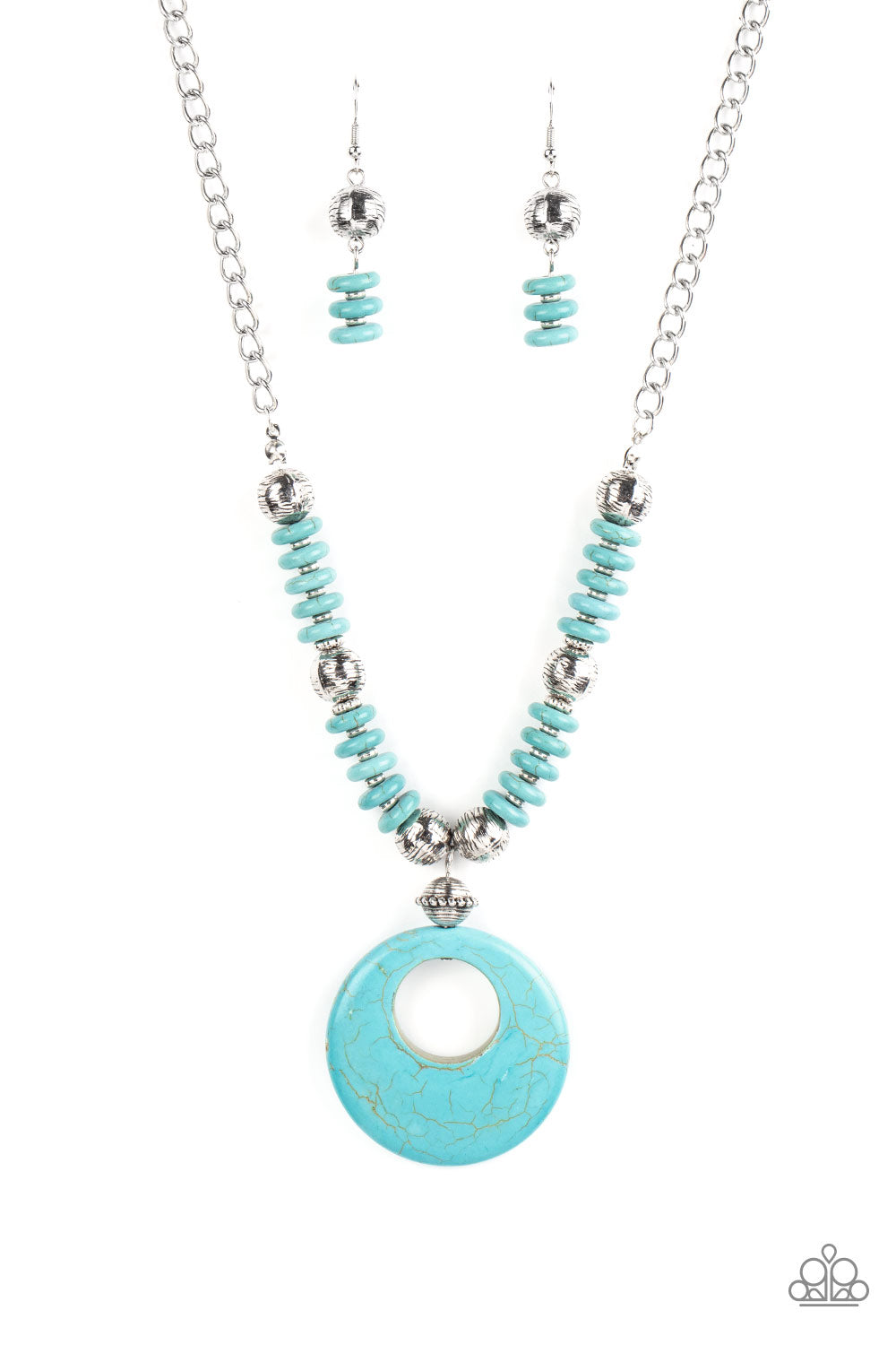 Paparazzi Necklaces - Oasis Goddess - Blue