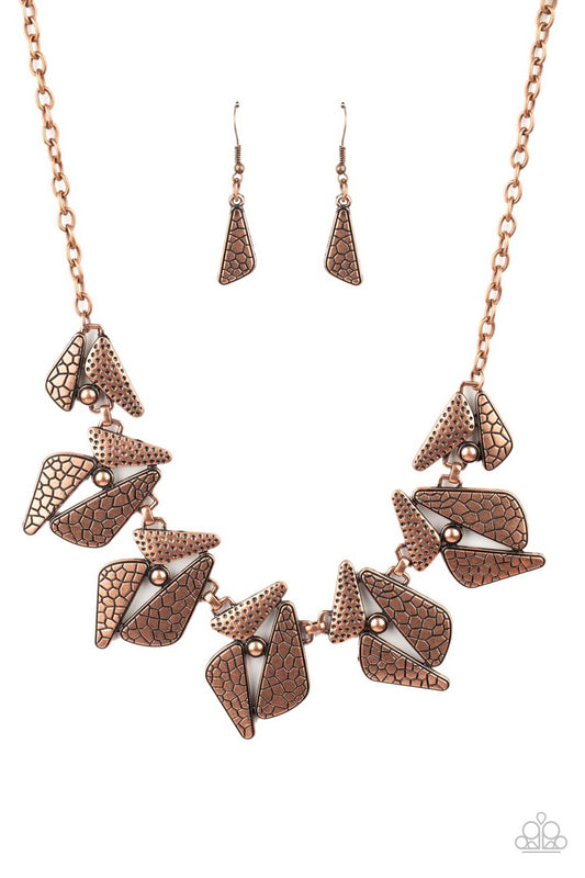 Paparazzi Necklaces - Extra Expedition - Copper