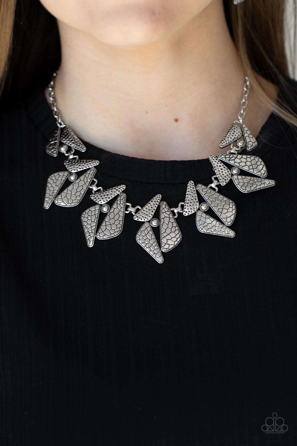 Paparazzi Necklaces - Extra Expedition - Silver