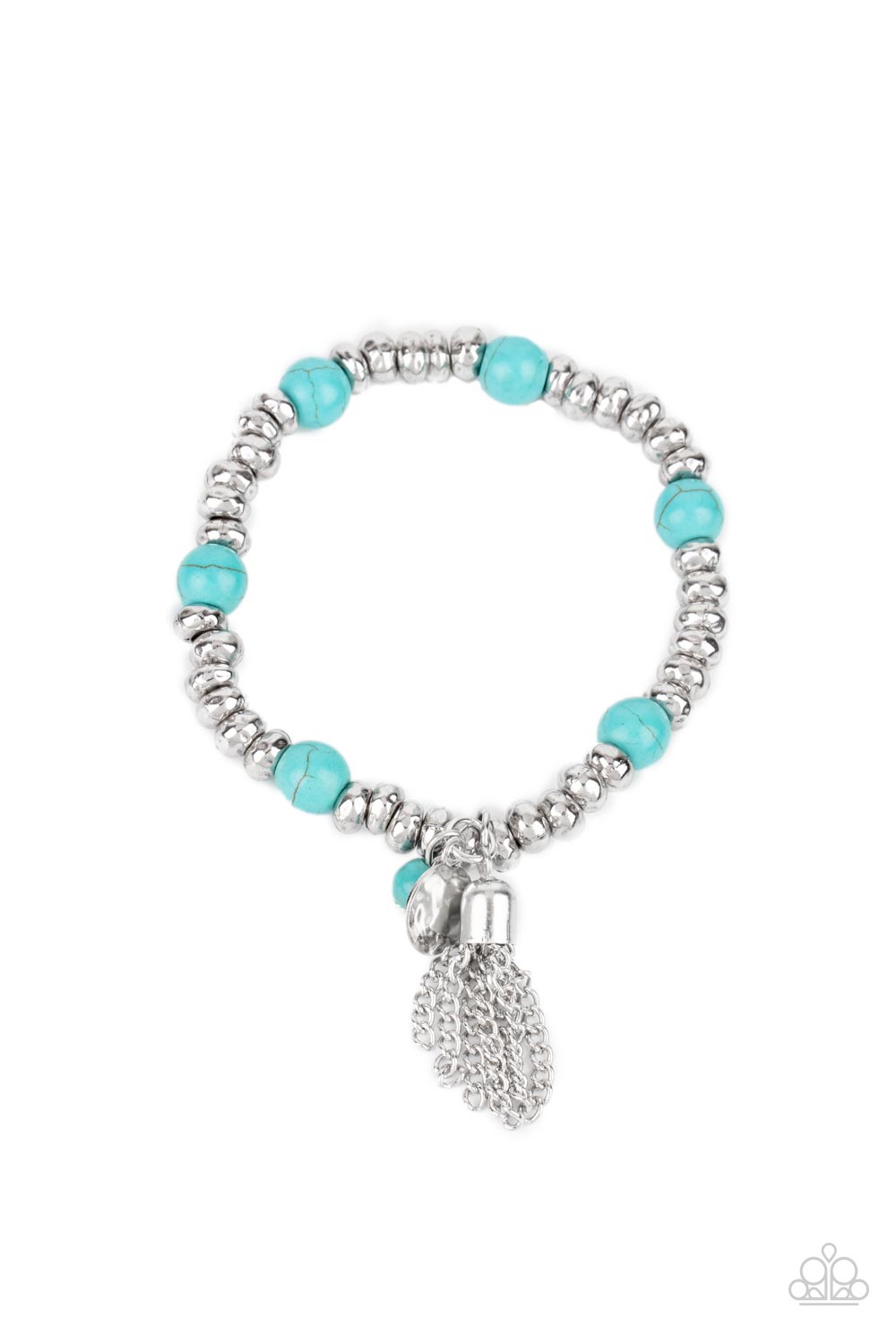 Paparazzi Bracelets - Whimsically Wanderlust - Blue