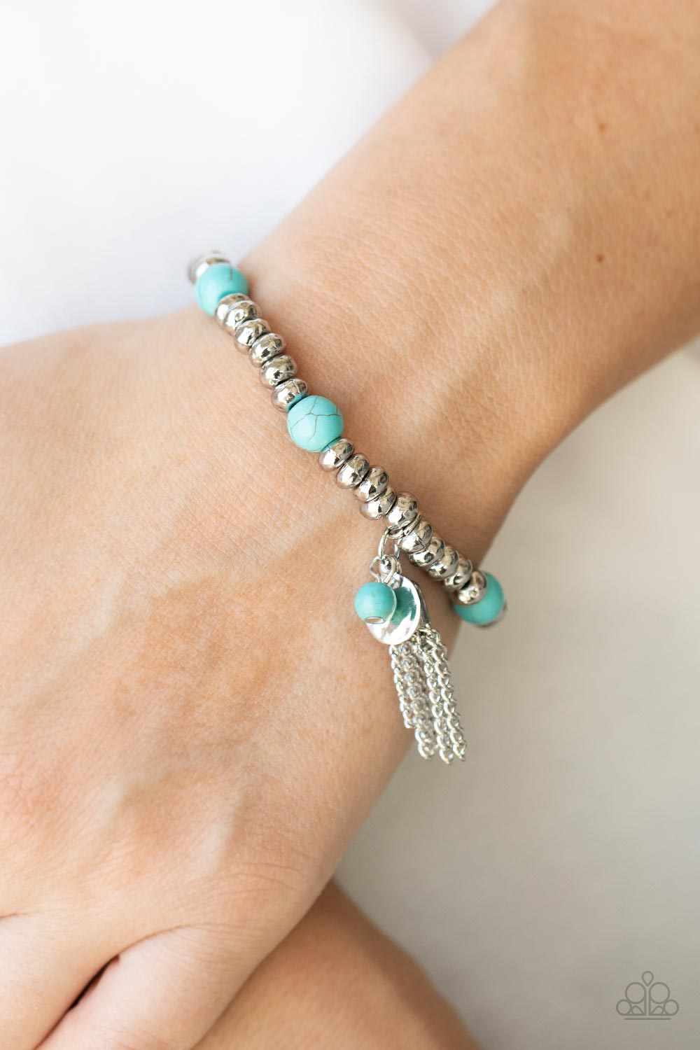 Paparazzi Bracelets - Whimsically Wanderlust - Blue