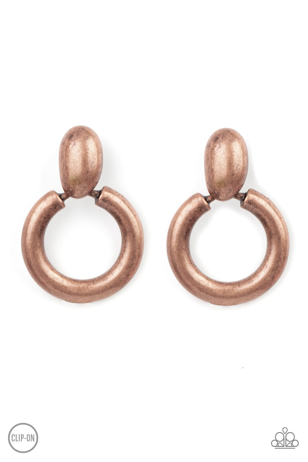 Paparazzi Earrings - Ancient Artisan - Copper