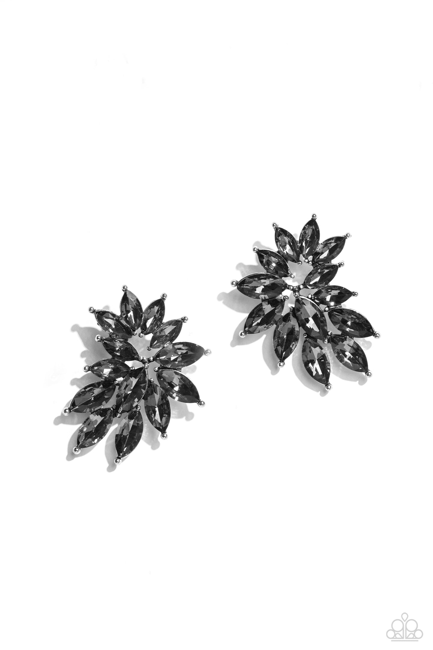 Paparazzi Earrings - Fire Hazard - Silver