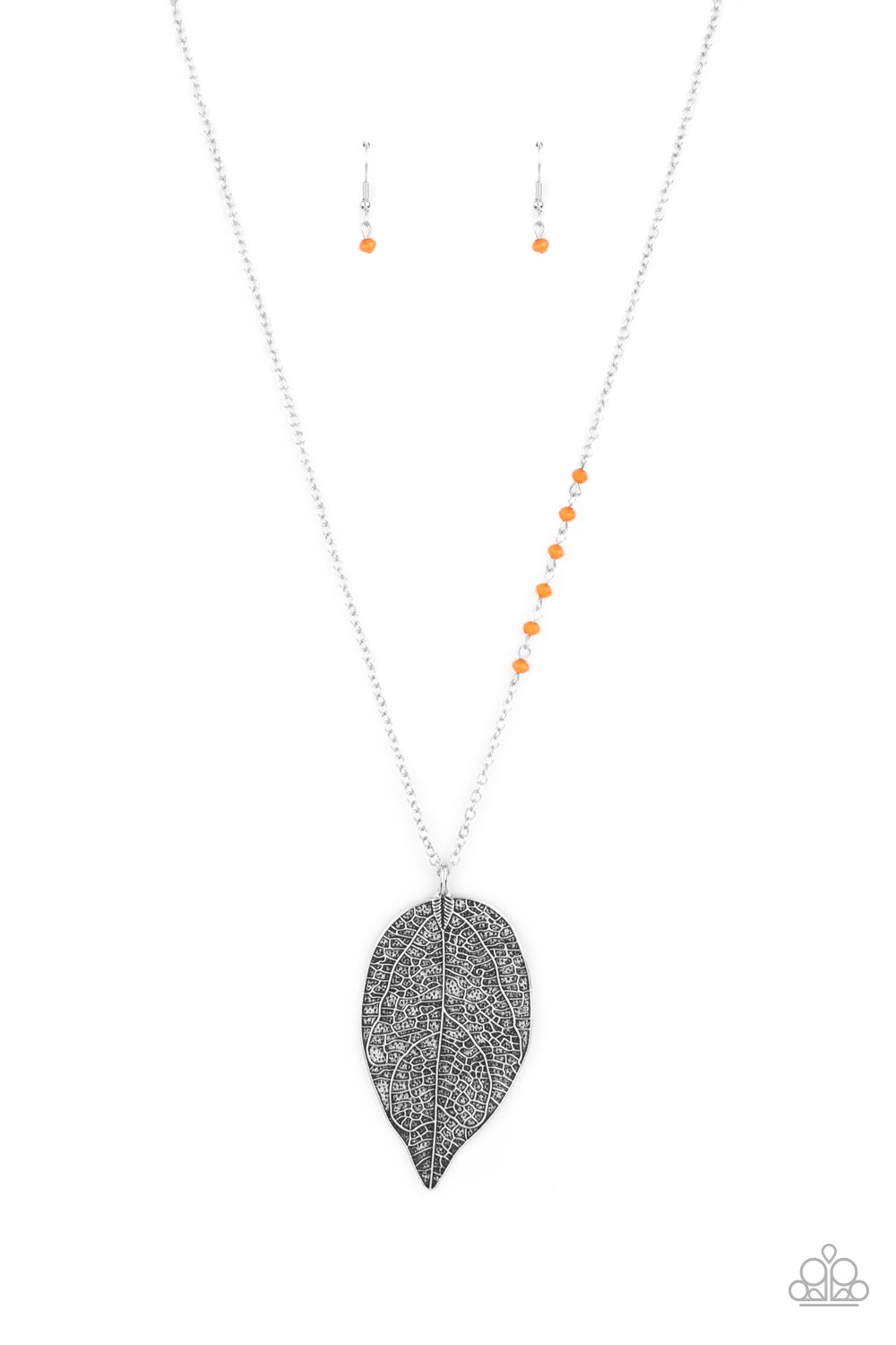 Paparazzi Necklaces - Frond Fantasy - Orange