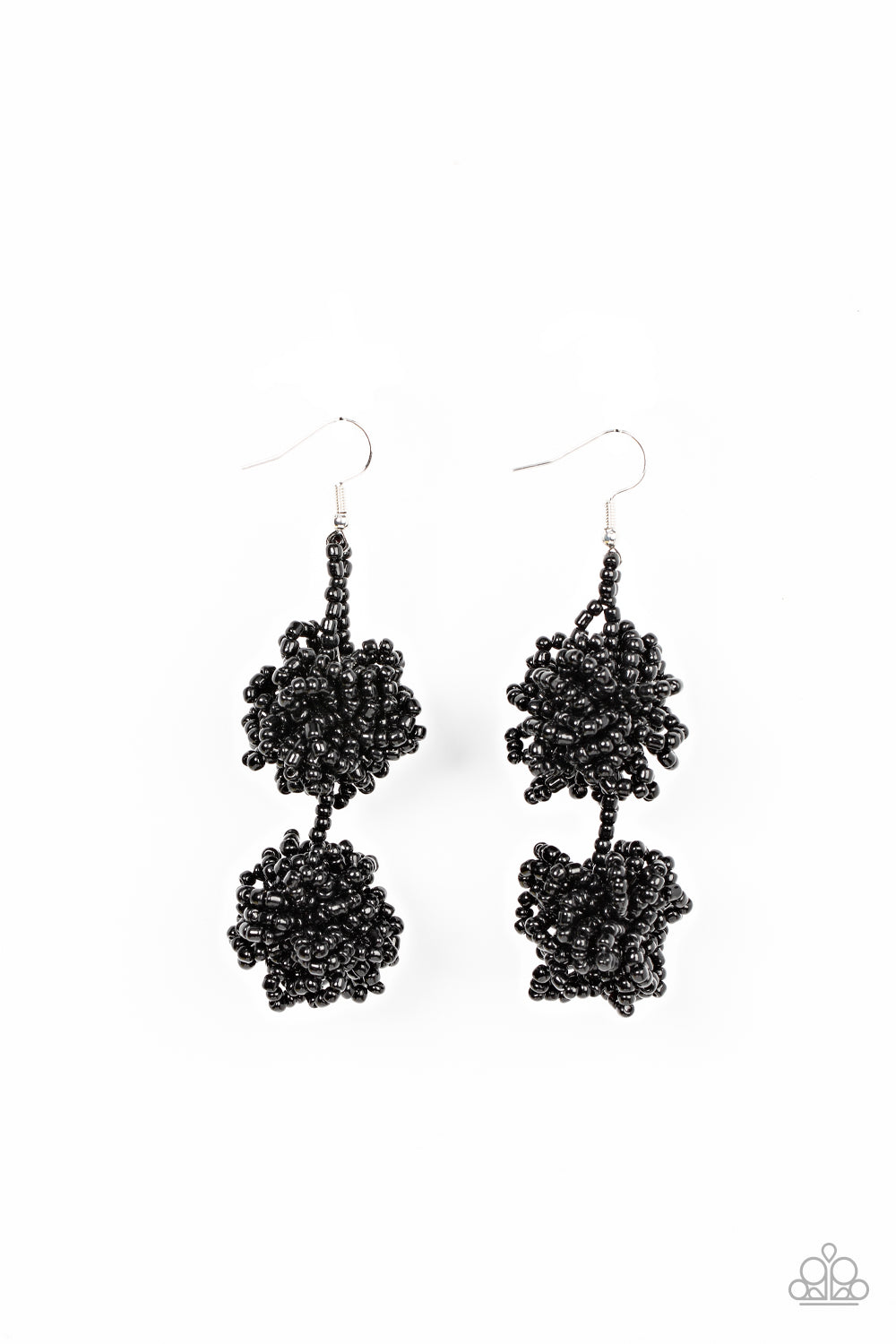 Paparazzi Earrings - Celestial Collision - Black