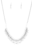 Paparazzi Necklaces - A Touch of Classy - White