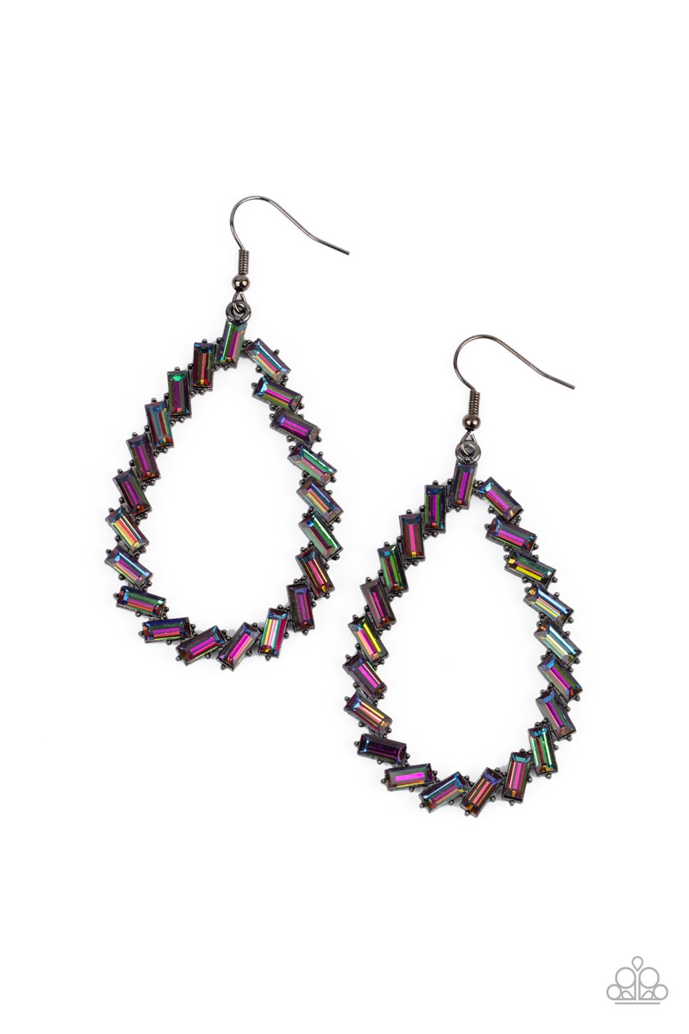 Paparazzi Earrings - Striking Resplendence - Multi