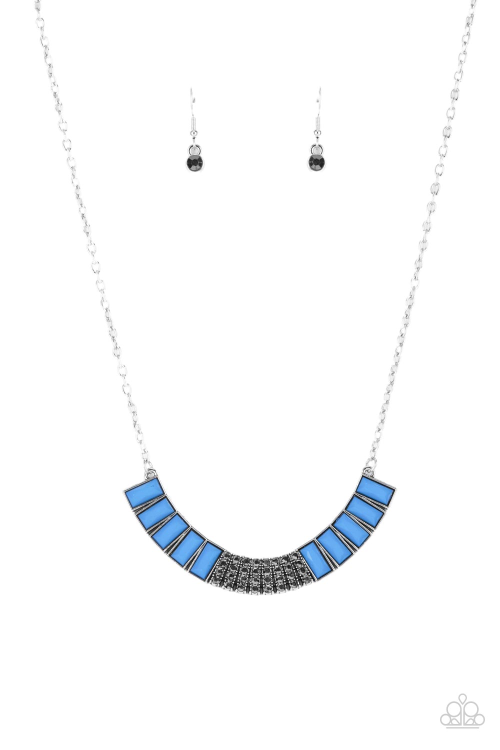 Paparazzi Necklaces - Coup de Mane - Blue