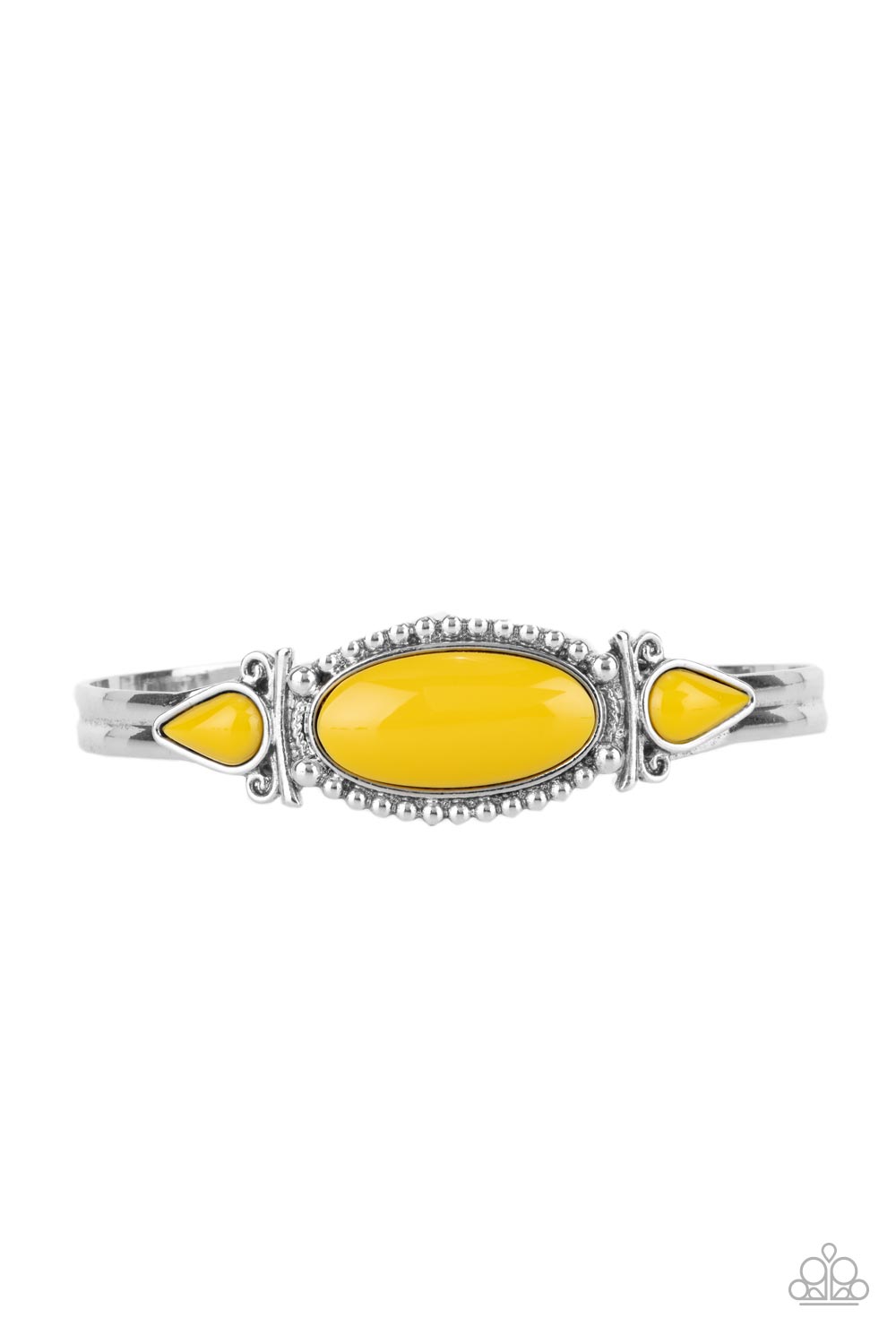 Paparazzi Bracelets - Tribal Trinket - Yellow