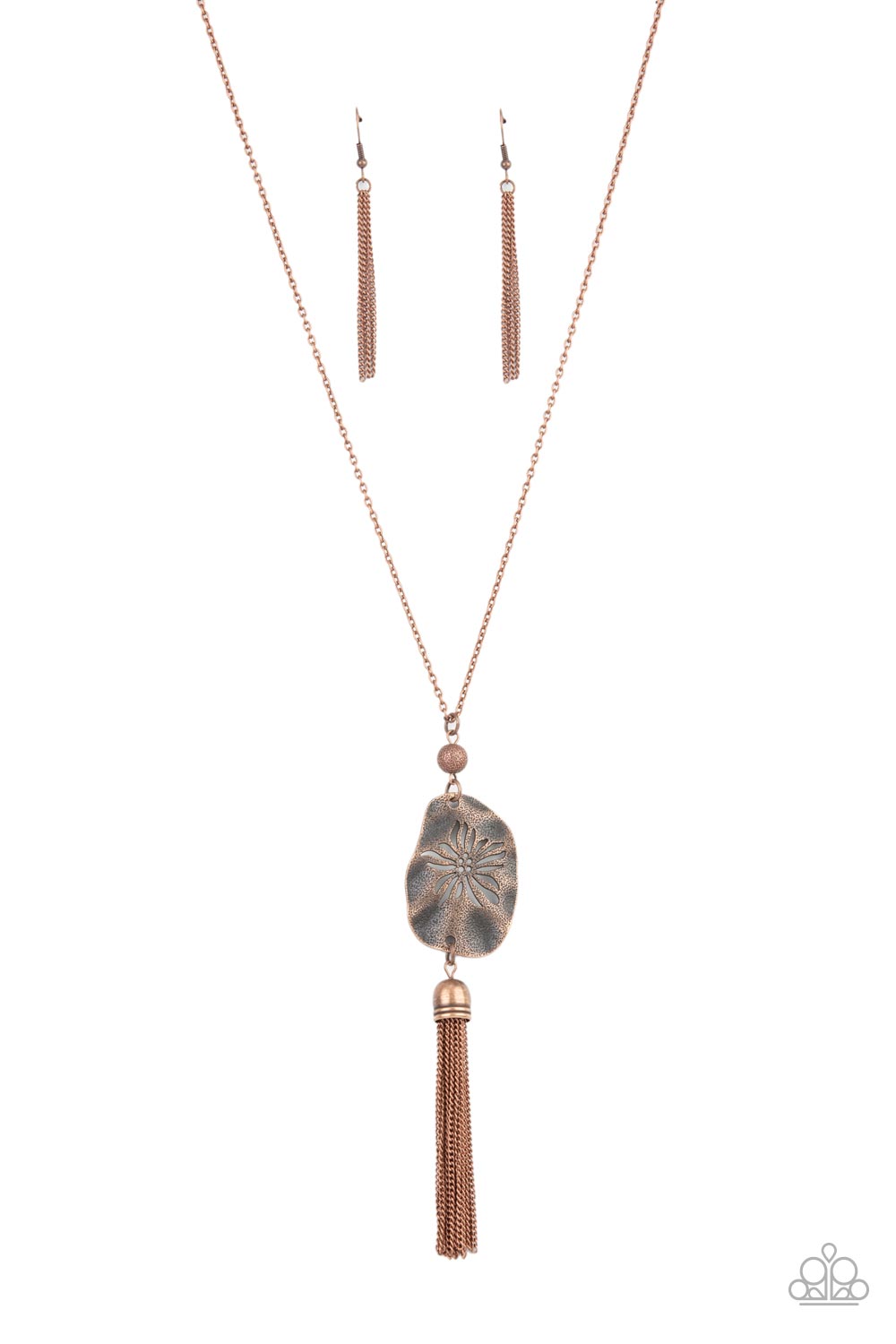 Paparazzi Necklaces - Botanical Beaches - Copper