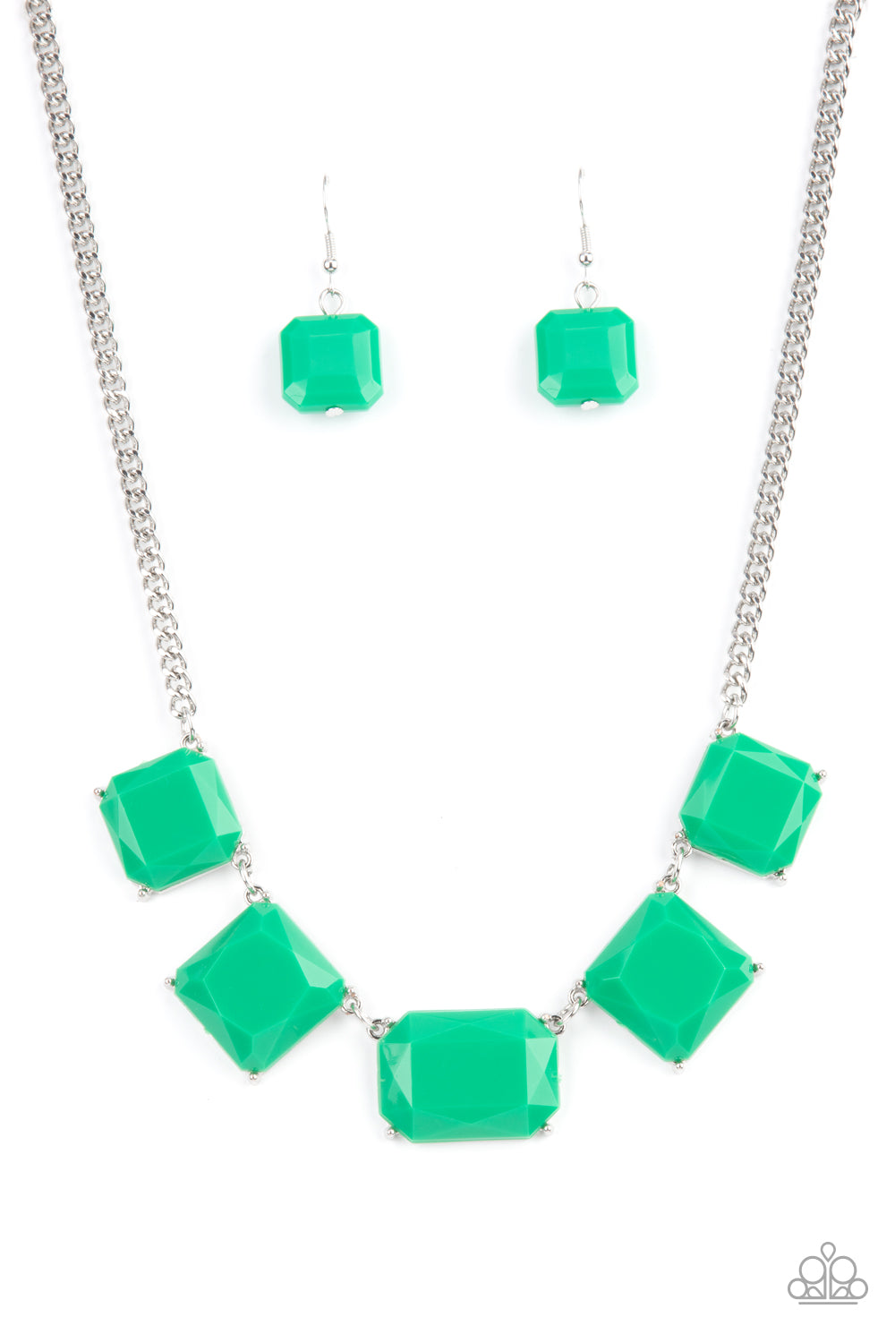 Paparazzi Necklaces - Instant Mood Booster - Green