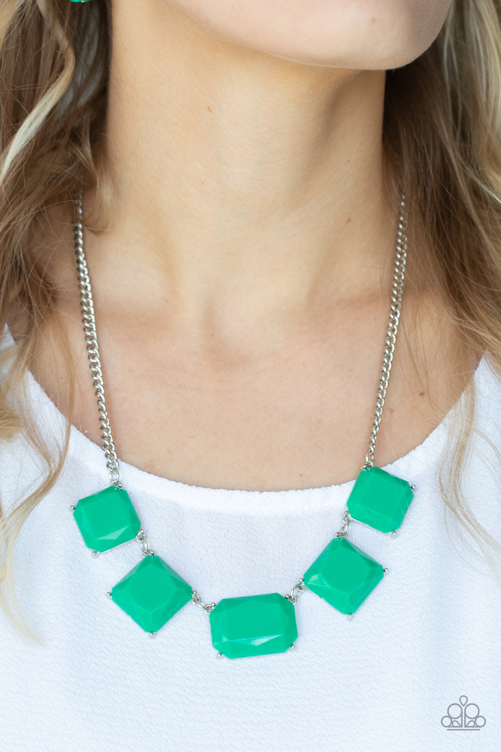 Paparazzi Necklaces - Instant Mood Booster - Green