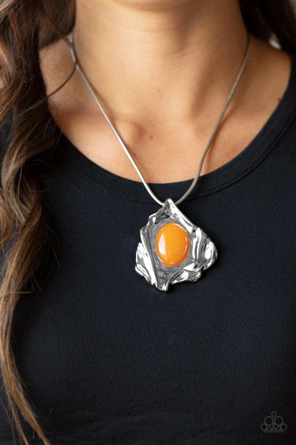 Paparazzi Necklaces - Amazon Amulet - Orange