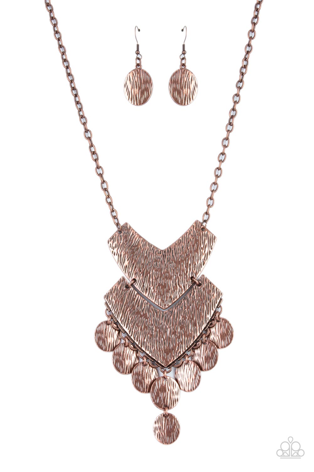 Paparazzi Necklaces - Keys to the Animal Kingdom - Copper