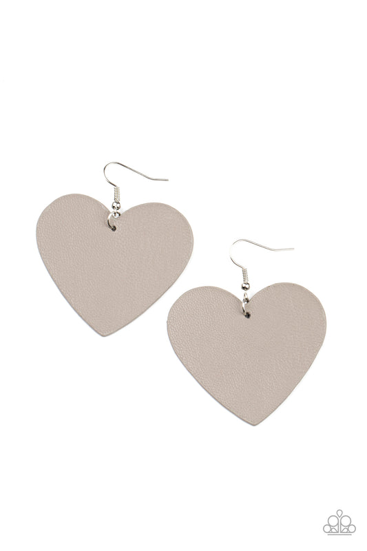 Paparazzi Earrings - Country Crush - Silver