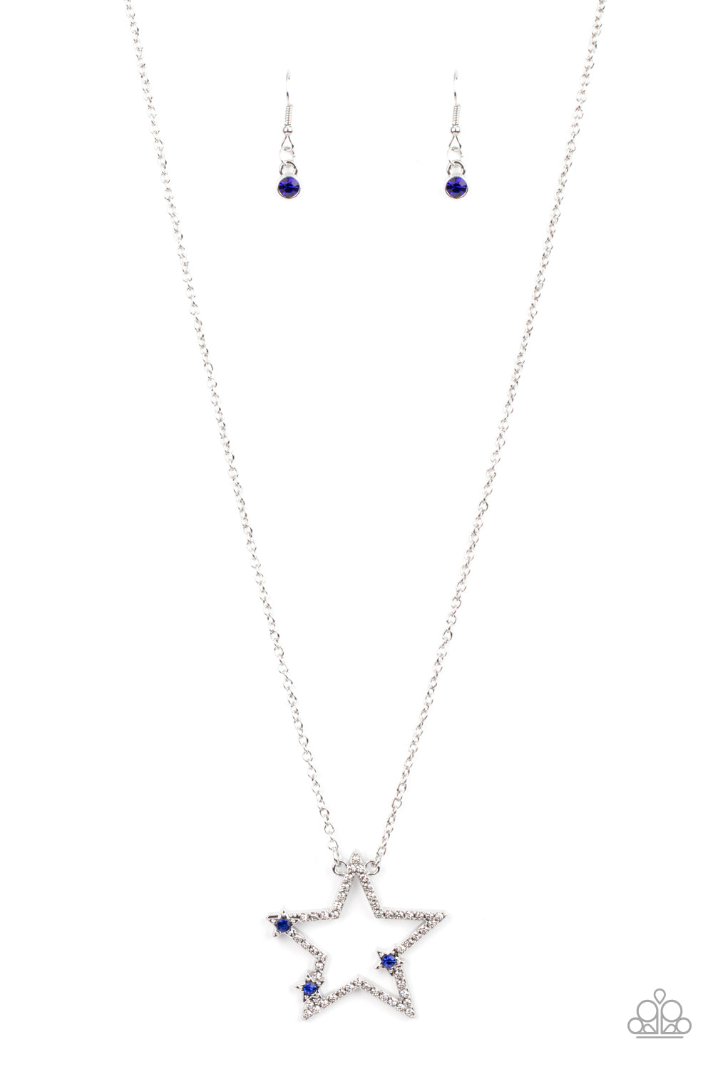 Paparazzi Necklaces - I Pledge Allegiance to the Sparkle - Blue