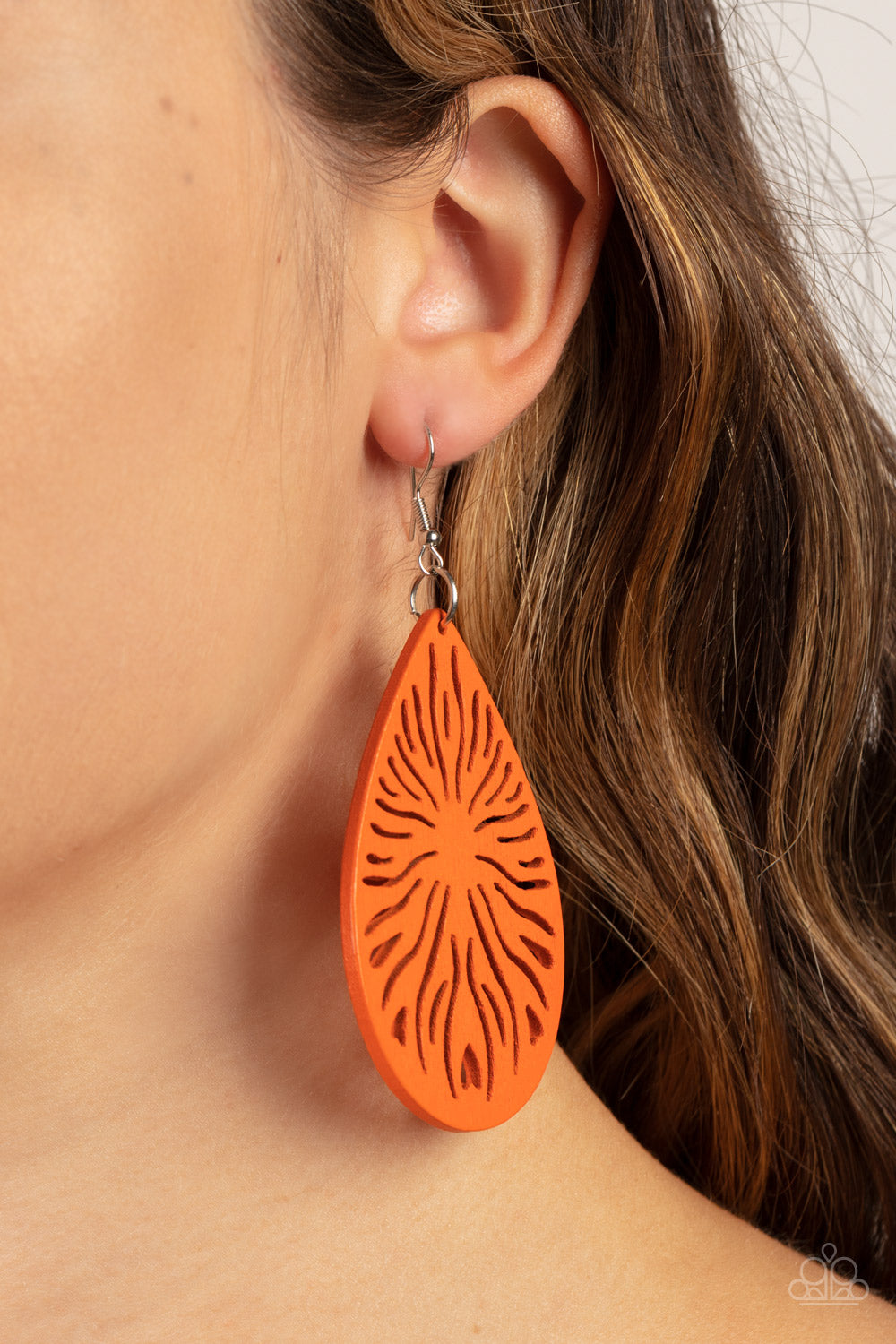 Paparazzi Earrings - Sunny Incantations - Orange