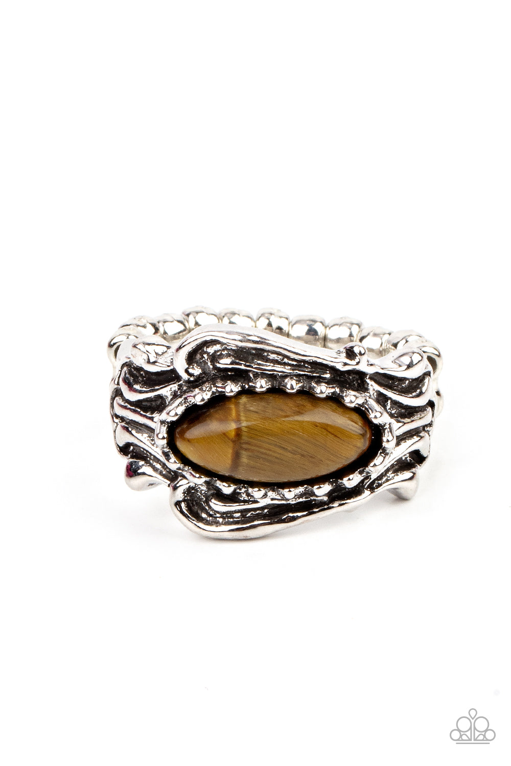 Paparazzi Rings - Gemstone Gypsy - Brown