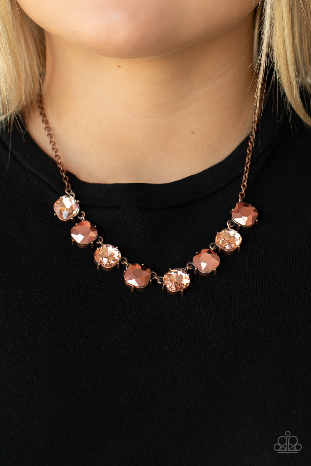 Paparazzi Necklaces - Dreamy Decorum - Copper