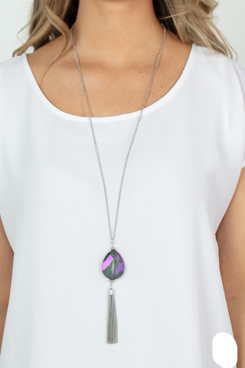 Paparazzi Necklaces - Interstellar Solstice - Purple