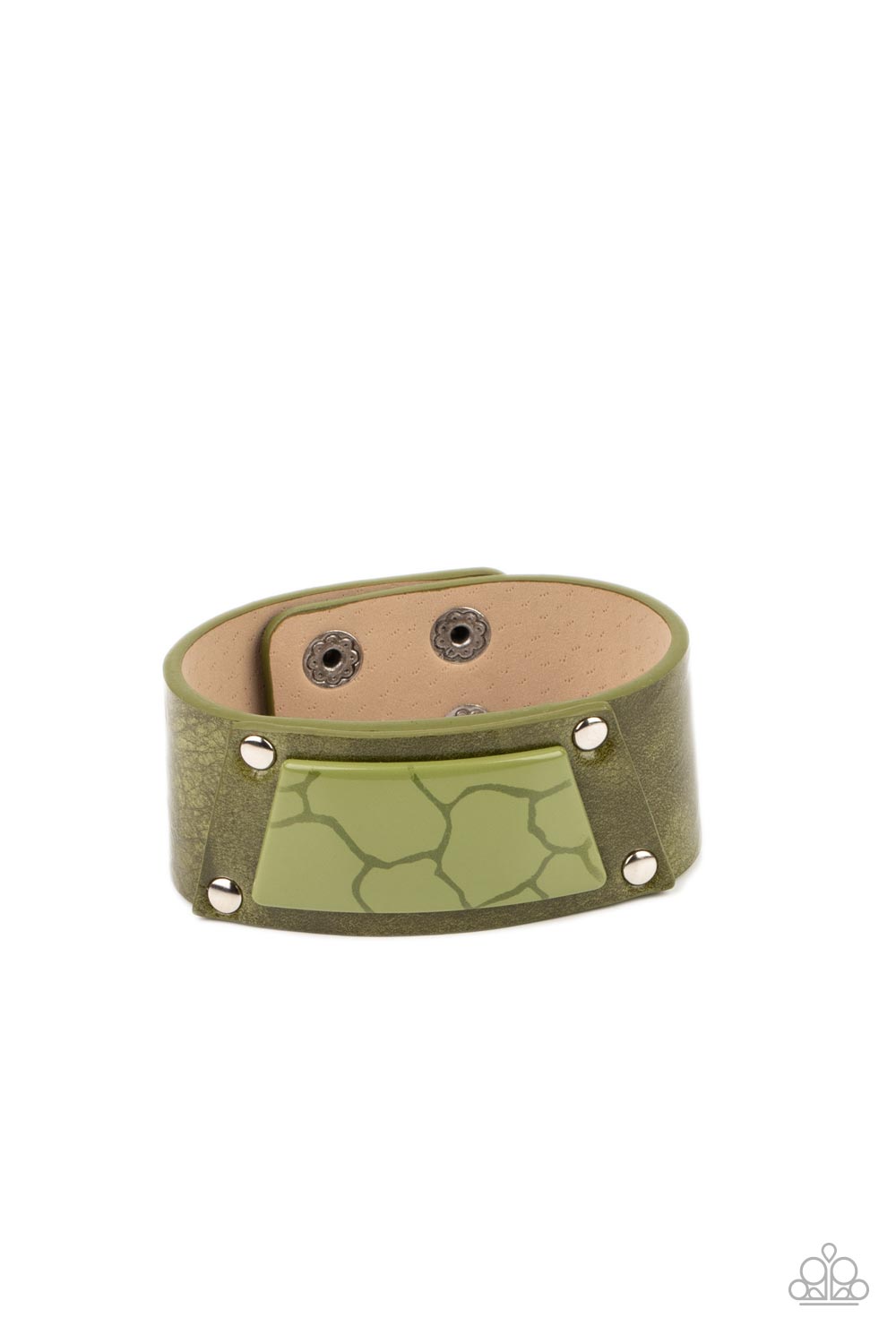 Paparazzi Urban Collection - Geo Glamper - Green Wrap