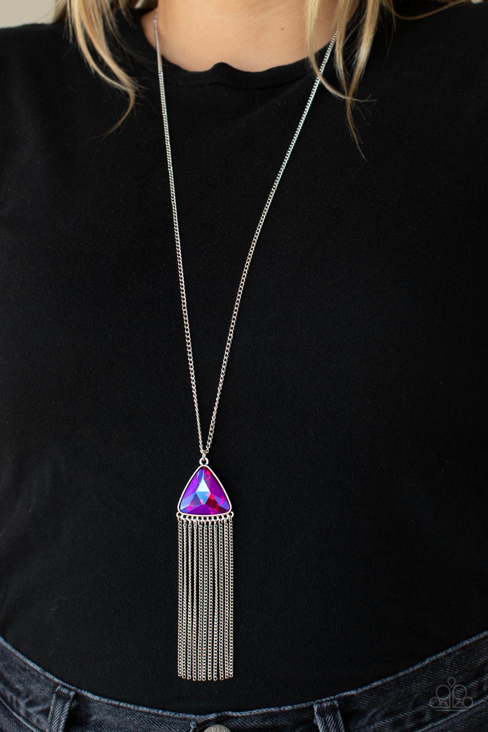 Paparazzi Necklaces - Proudly Prismatic - Pink