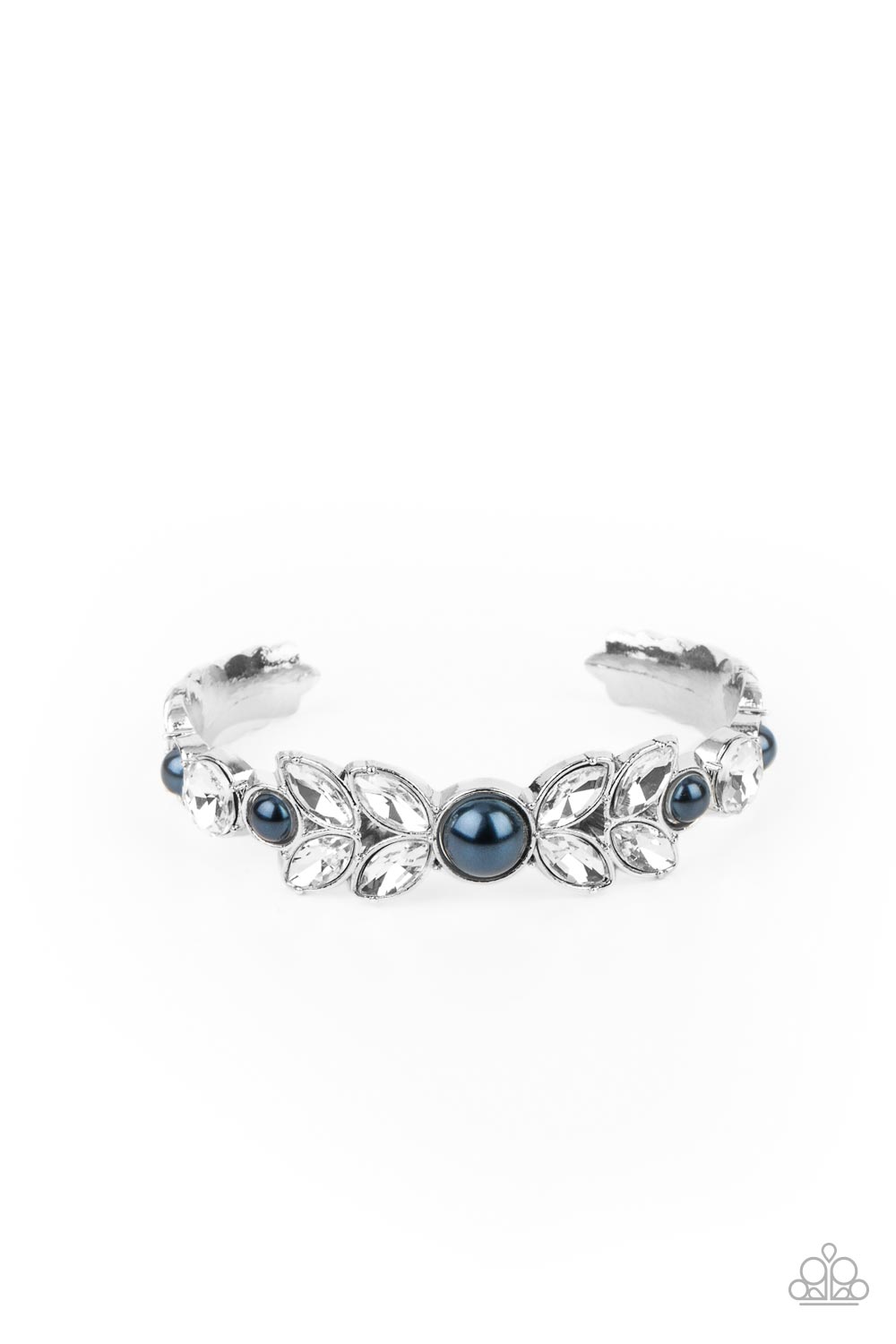 Paparazzi Bracelets - Regal Reminiscence - Blue Cuff