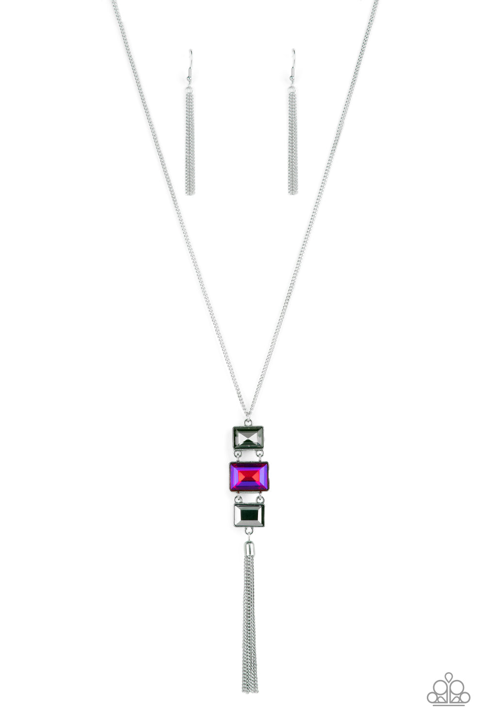 Paparazzi Necklaces - Uptown Totem - Pink