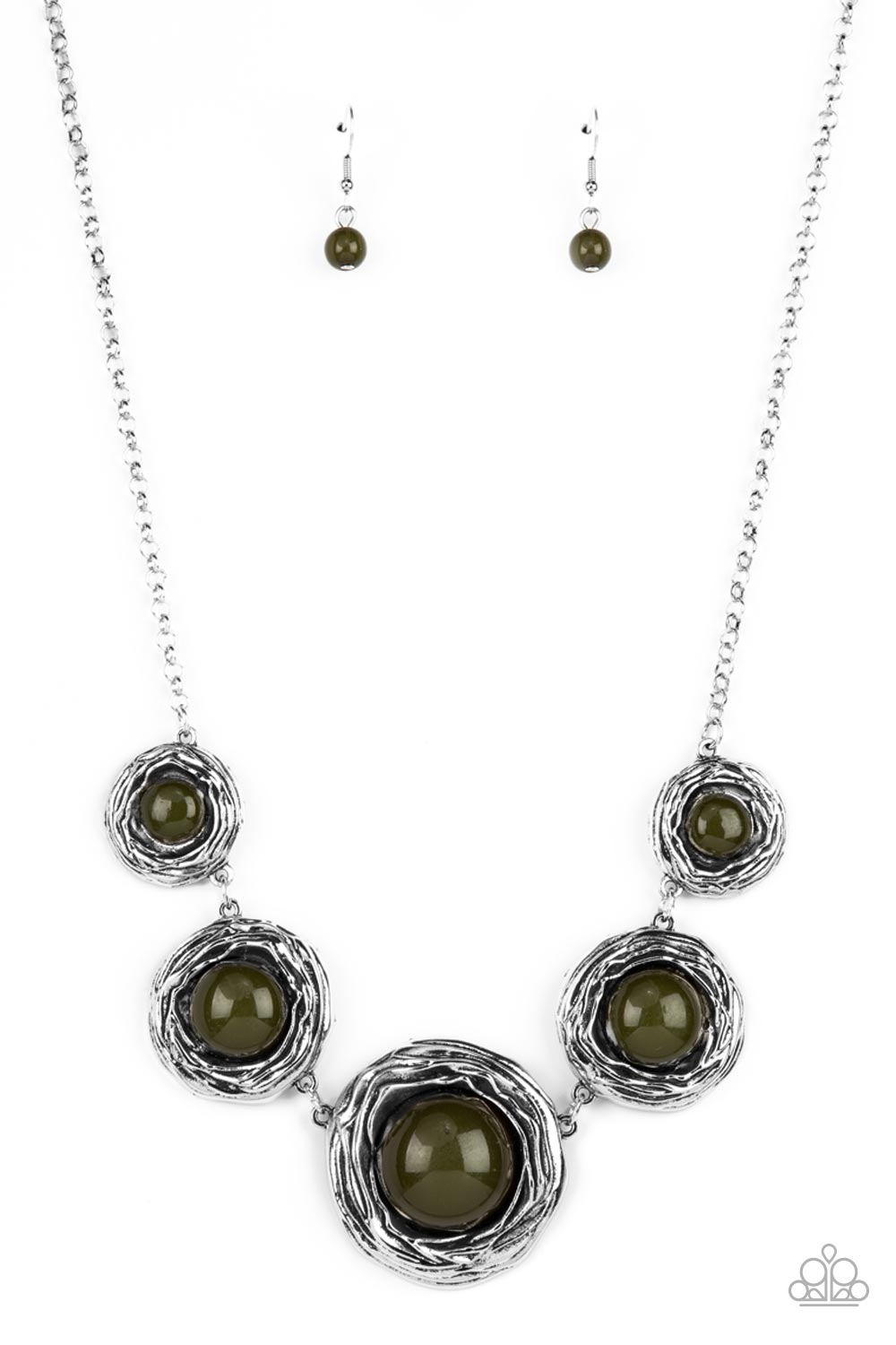 Paparazzi Necklaces - The Next Nest Thing - Green