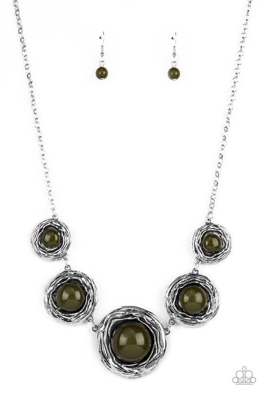 Paparazzi Necklaces - The Next Nest Thing - Green
