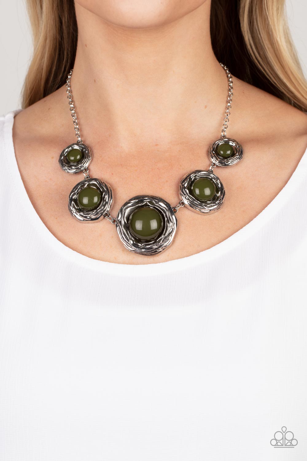 Paparazzi Necklaces - The Next Nest Thing - Green