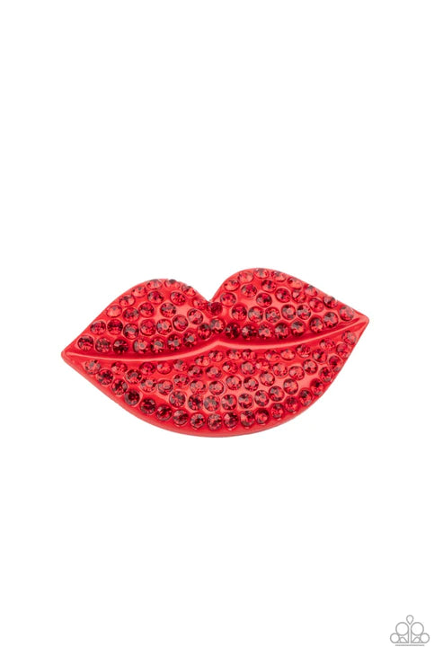 Paparazzi Hair Accessories - Hair Kiss - Red