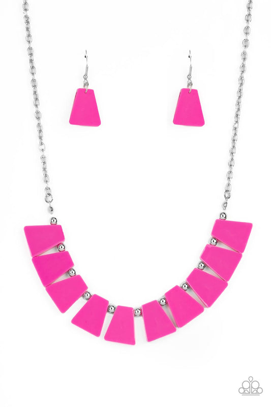 Paparazzi Necklaces - Vivaciously Versatile - Pink
