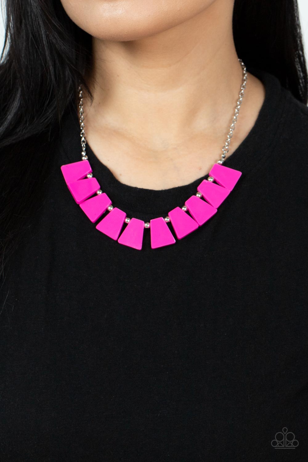 Paparazzi Necklaces - Vivaciously Versatile - Pink