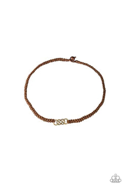 Paparazzi Urban Collection - Just in Maritime - Brown Necklace