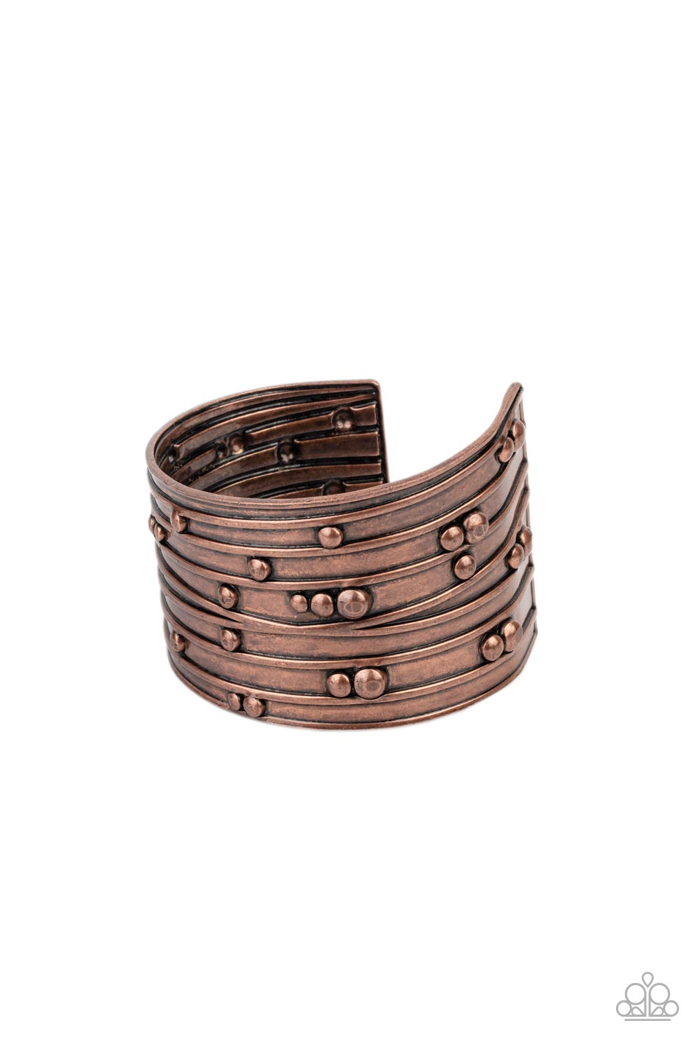 Paparazzi Bracelets - Mechanical Motif - Copper