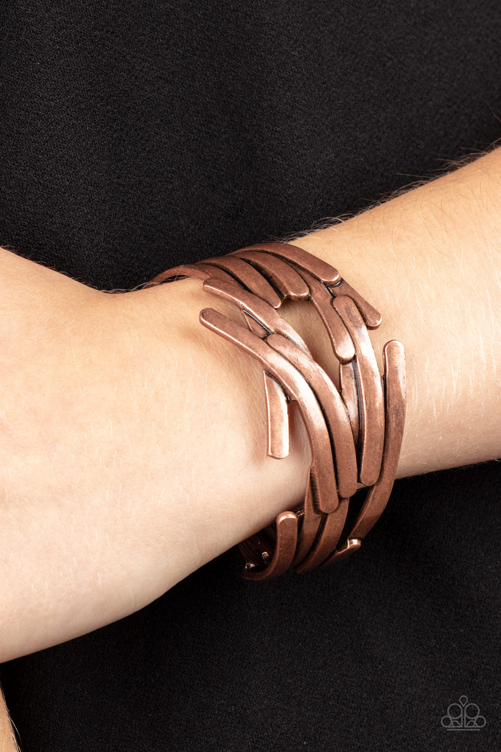 Copper bangles store paparazzi