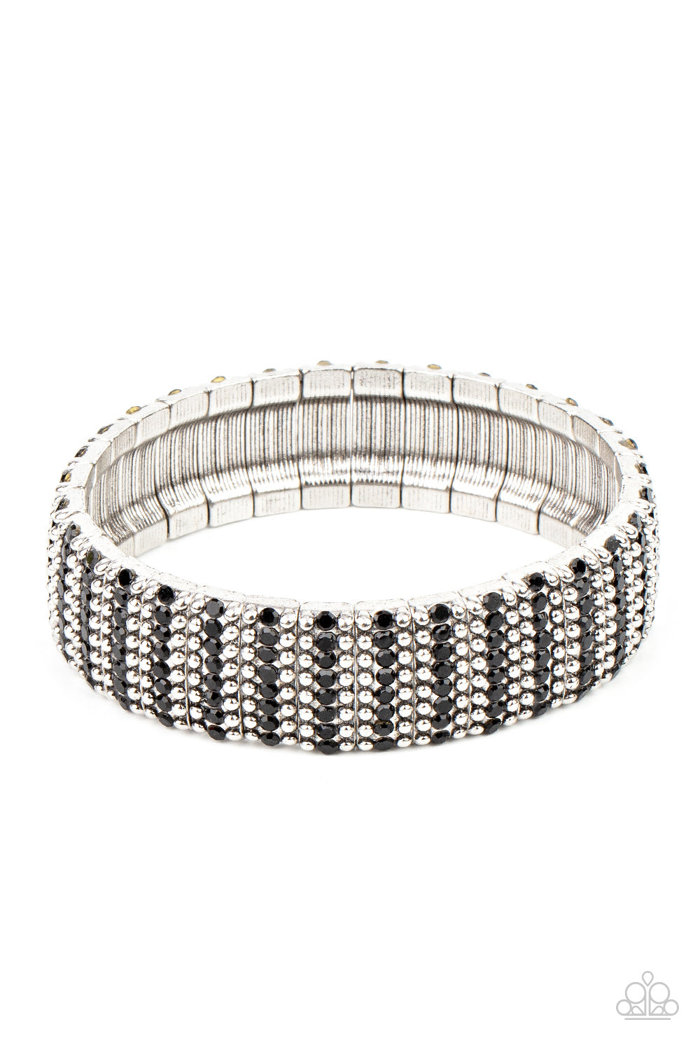 Paparazzi Bracelets - The Grit Factor - Black