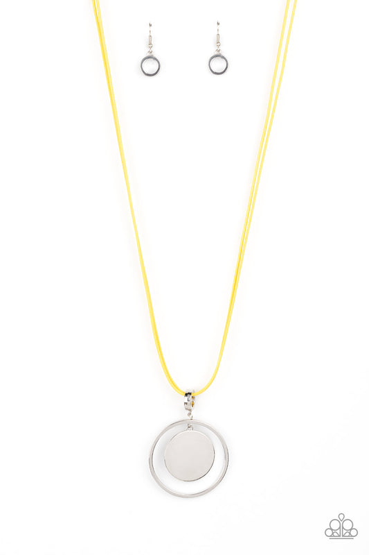 Paparazzi Necklaces - Rural Reflection - Yellow
