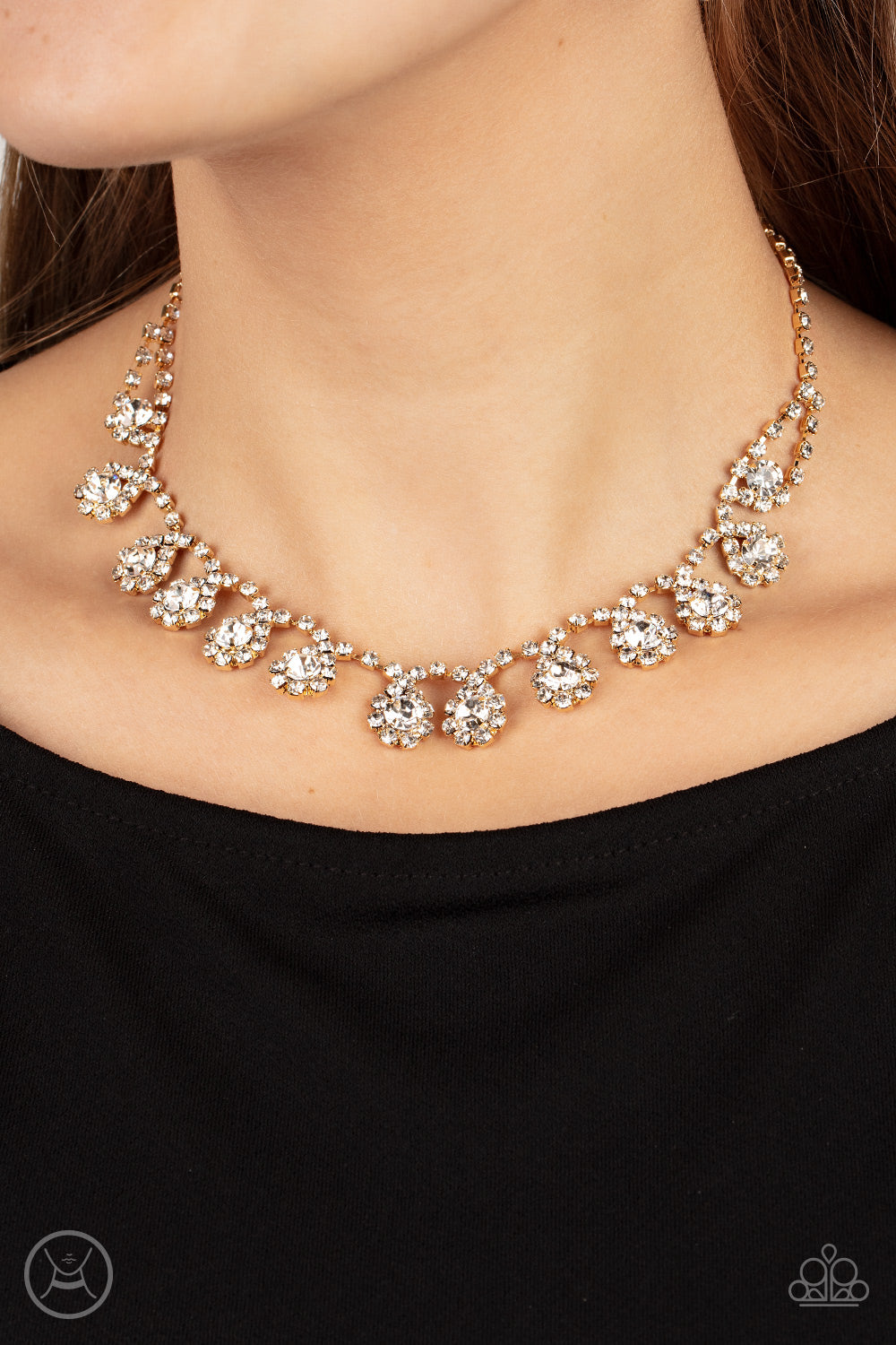 Paparazzi Necklaces - Princess Prominence - Gold