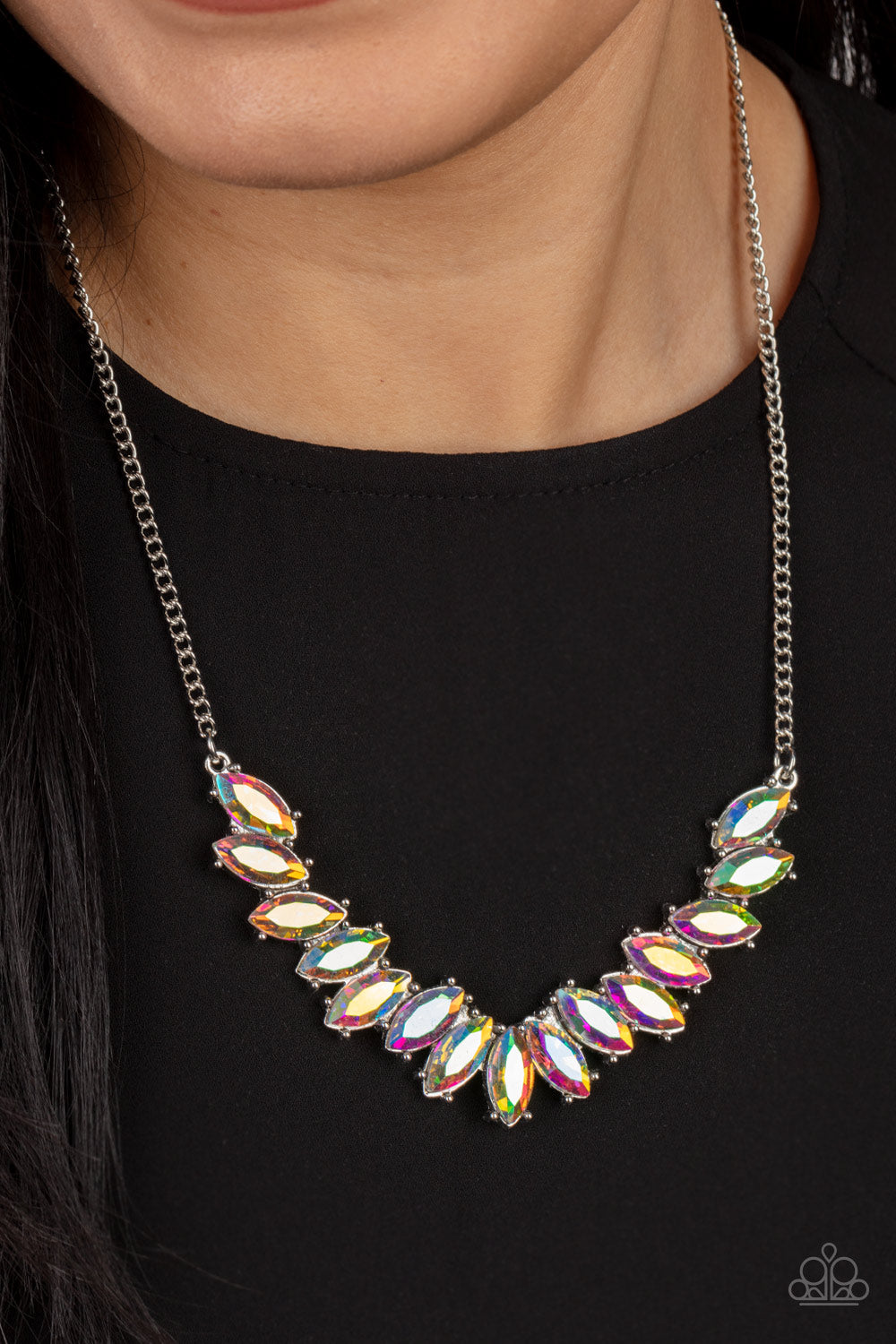 Paparazzi Necklaces - Galaxy Game-Changer - Multi