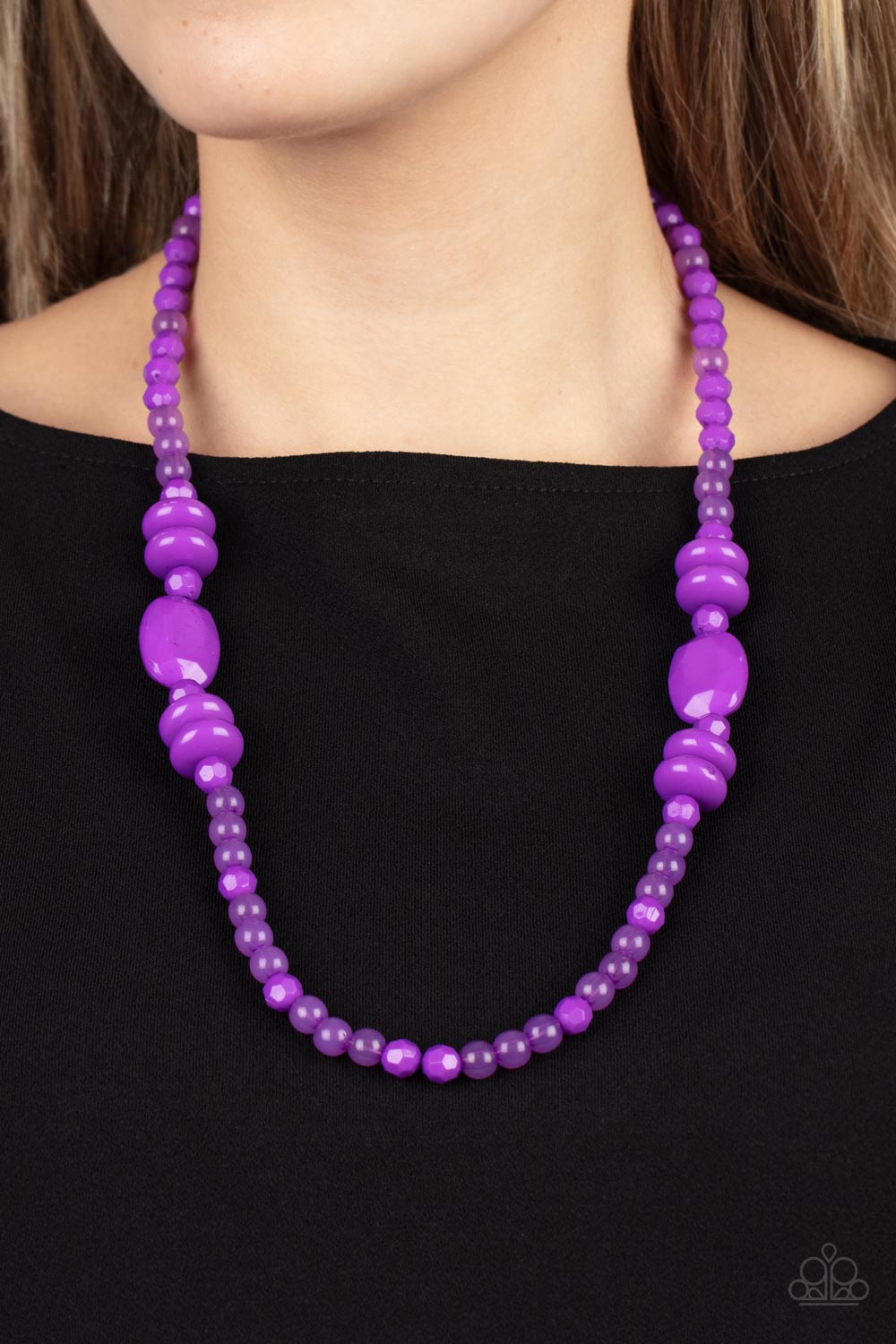 Paparazzi Necklaces - Tropical Tourist - Purple