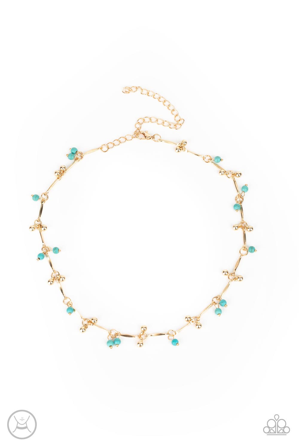 Paparazzi Necklaces - Sahara Social - Gold